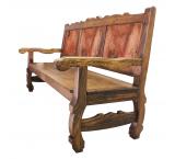 Triple Bench w/ Copper Panels