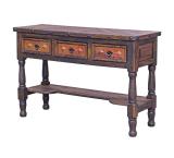 Madison Console Table w/ Copper Drawers