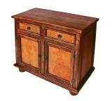 Two-Door Sideboard w/ Copper Doors & Drawers
