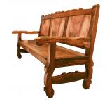 Triple Bench w/ Copper Panels