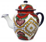 Talavera Coffee Pot w/ Lid