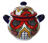 Large Talavera Sugar Bowl
