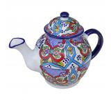 Talavera Coffee Pot w/ Lid