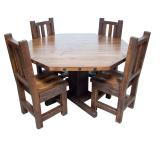 Barnwood Dining Table w/ Reversible Poker Top