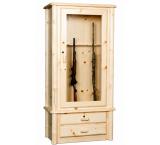 Log Gun Cabinet