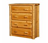 Log 4-Drawer Chest