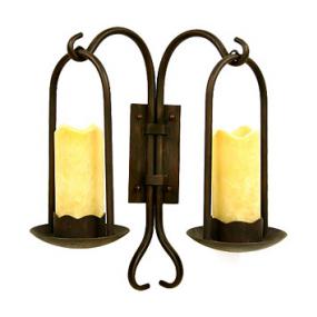 Castillo Collection Double Wall Sconce