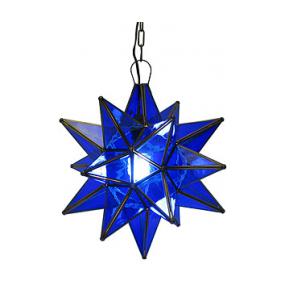 Blue Glass Star