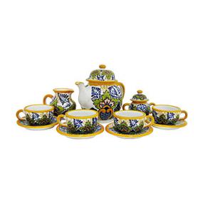 Talavera Tea Set: Pattern 38