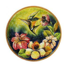 Small Hummingbird Plate