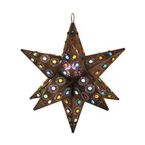 Ixtapa Star w/Marbles:Oxidized Finish