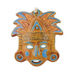 Clay Mask: Chief w/ Sun & Moon