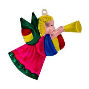 Trumpeting Angel Ornament