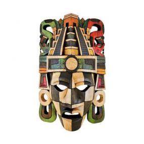 Mayan Mask:Pyramid Headdress