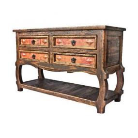 Angelina Console Tablew/ Copper Drawers