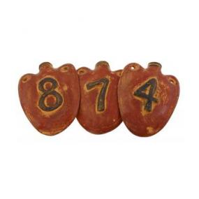 House Numbers:Red Amphora