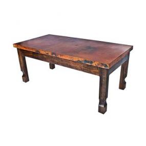 Isidro Coffee Table w/ Copper Top