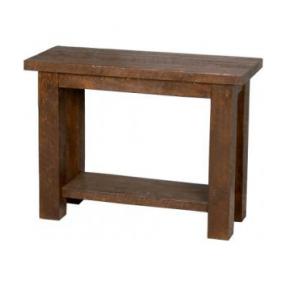 Barnwood Sofa Tablew/Shelf