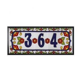 Aluminum Frame forSouthwest House Numbers