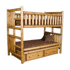 Northwoods Bunk Bed w/ Drawers