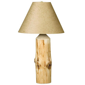 Wilderness Log Table Lamp