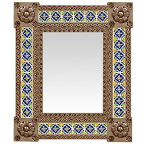 Talavera Tile Mirror