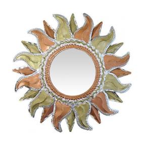 Flaming Sun Mirror