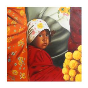 Nina TarahumaraOil Painting on Canvas