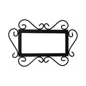 Iron Frame for Talavera House Numbers