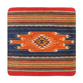 Wool Throw Pillow:Zapotec Design FS4