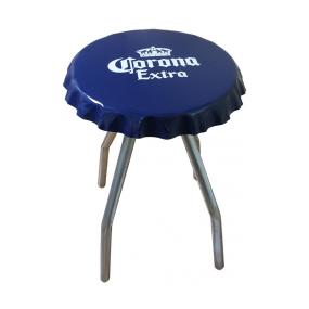 Corona Extra Bottle Cap Bar Stool