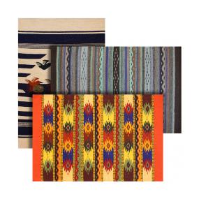 Wool Zapotec Weaving: Assorted 2'x3' Designs
