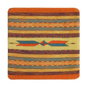Wool Throw Pillow:Zapotec Design IP2