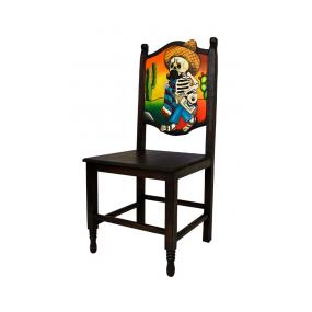 Borracho MuertoCarved Chair