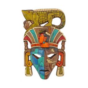 Mayan Mask:Iguana Headdress
