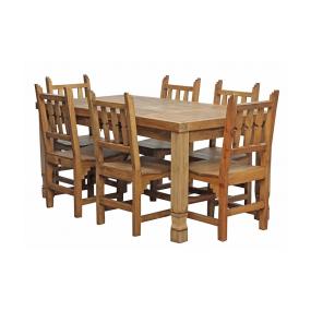 Julio Dining Set w/ New Mexico Chairs