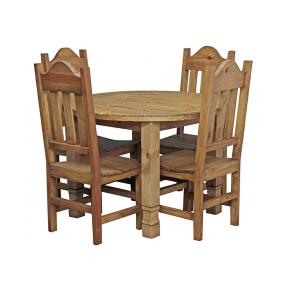 Round Julio Dining Setw/ Santana Chairs