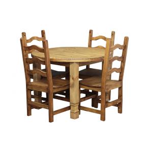 Round Julio Dining Setw/ Colonial Chairs