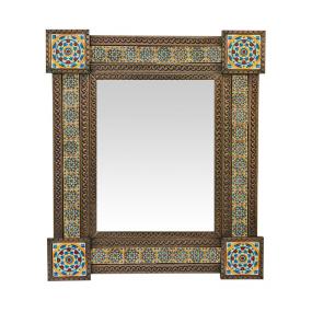 Talavera Tile Mirrorw/ Tile Corners