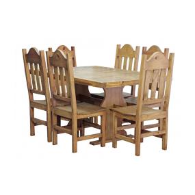 Trestle Dining Setw/ Santana Chairs