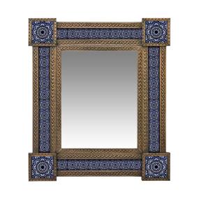 Talavera Tile Mirror w/ Tile Corners