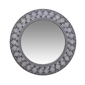 Gray Greca Mirror