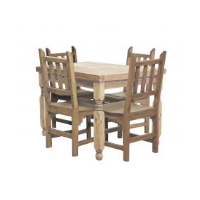 Square Lyon Dining Set w/ New Mexico Chairs