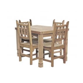 Square Julio Dining Set w/ New Mexico Chairs