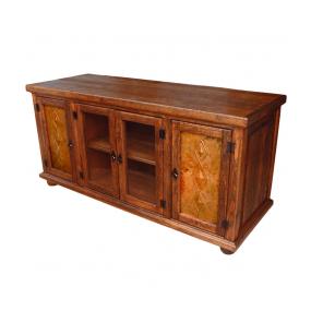 Santa Maria TV Stand w/ Copper Doors