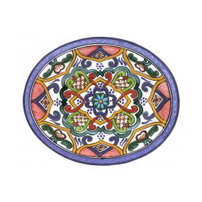 Oval Talavera Bowl / Serving Dish