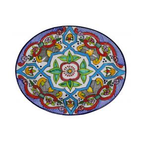 Oval Talavera Bowl / Serving Dish