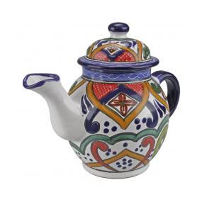 Talavera Tea Pot w/ Lid