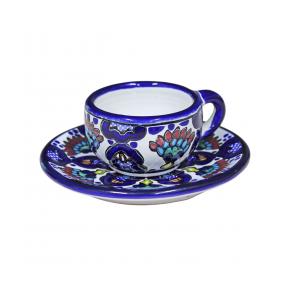 Talavera Tea Cup w/ Saucer