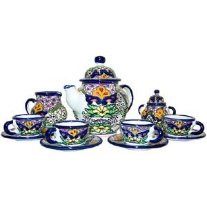 Talavera Tea Set:Pattern 30